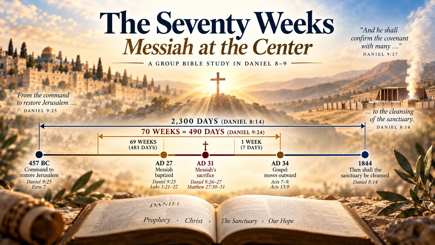 Home 9 The Seventy Weeks – Messiah at the Center
